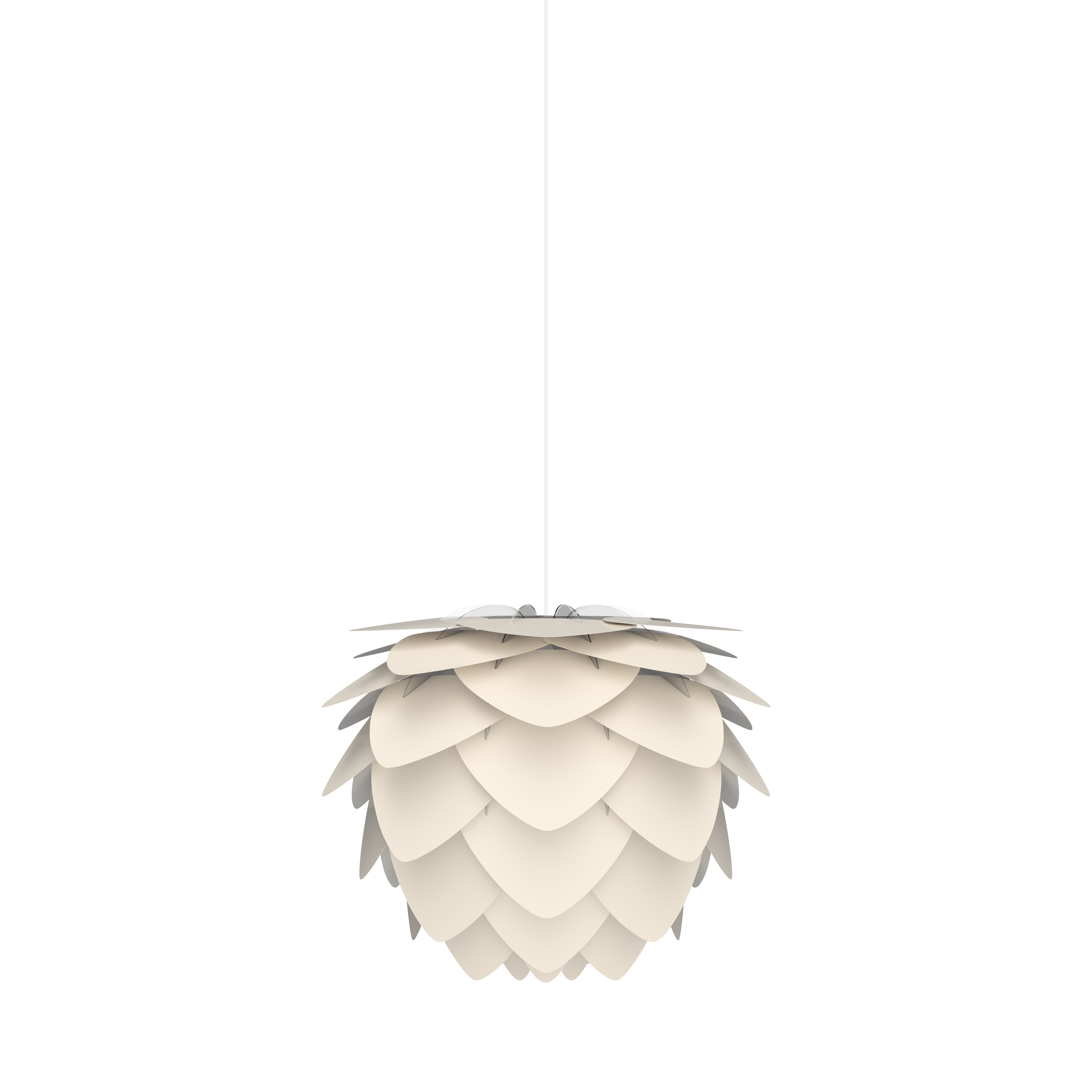 Aluvia pearl white Ø 59 x 48 cm